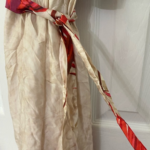 KAOS Italy Elegant Floral Pantsuit 40 US Small - Picture 6 of 14